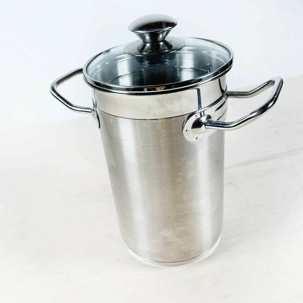 Asparagus Cooker Professional Stainless Steel Glass Top Tabletops Unlimited‎ Pot